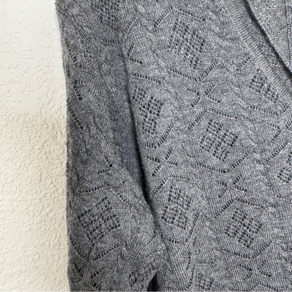 Monte Carlo Collection Woman’s Pure Wool Button Cardigan Sweater Large (40) NEW - Picture 5 of 6